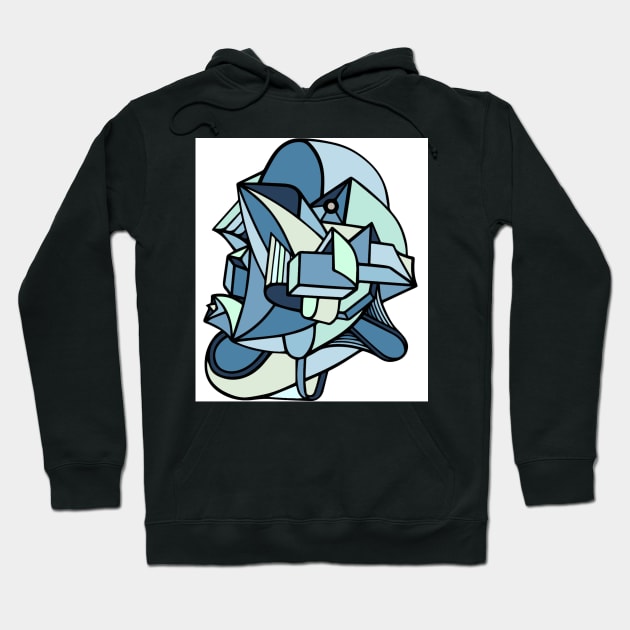 abstract cubism Hoodie by MGphotoart